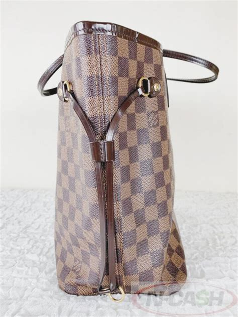 Louis Vuitton Neverfull Mm Damier Ebene Canvas N Cash