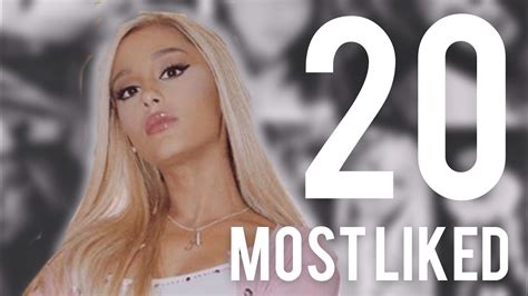 Ariana Grandes Top 20 Most Liked Pictures On Instagram Youtube