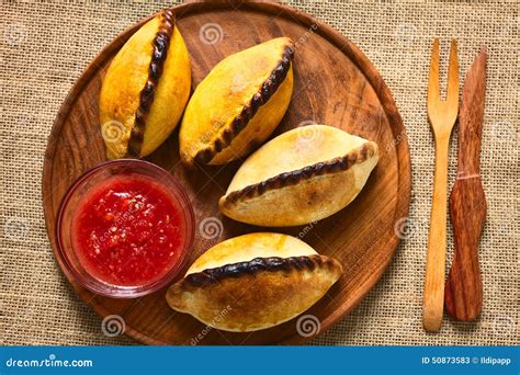 Bolivian Saltenas Meat Pastries Stock Image - Image of baking, shot: 50873583