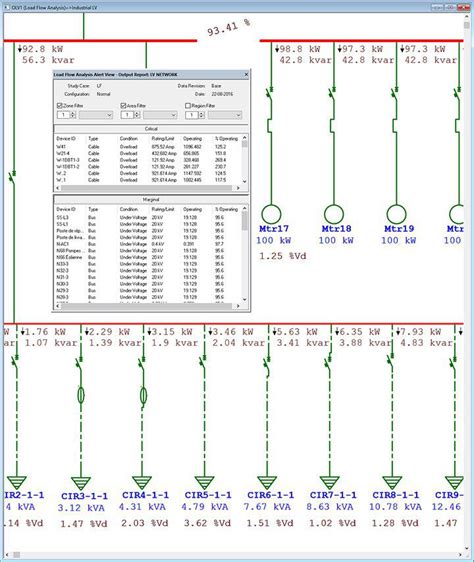 Load Flow And Voltage Drop Analysis Software Powerflow Software Etap