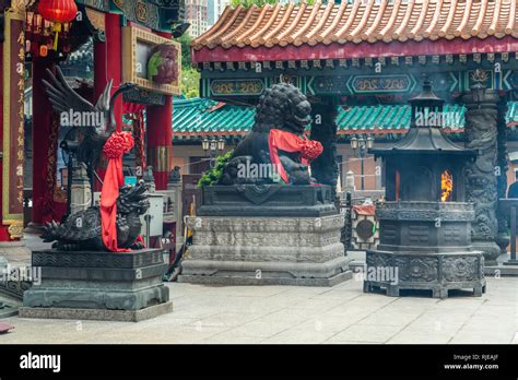 The Wong Tai Sin Temple Complex In Kowloon Hong Kong China Asia