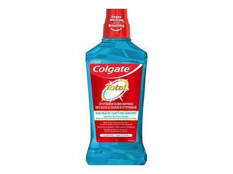 Colgate Total Gum Health Antiseptic Mouthwash Clean Mint 1L