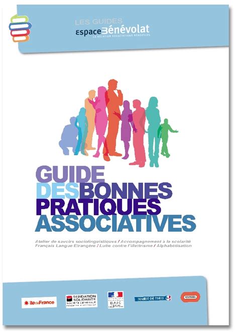 Le Guide Des Bonnes Pratiques Associatives Nouvelle édition En Cours