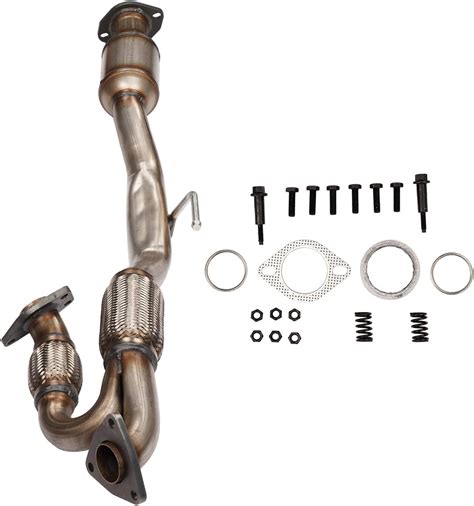 Amazon NEWZQ Rear Catalytic Converter With Flex Pipe Compatible