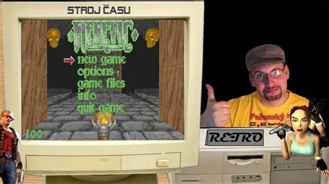 Stroj času Retro Heretic 1994 Pc Cz Gameplay Ls Záznam Youtube