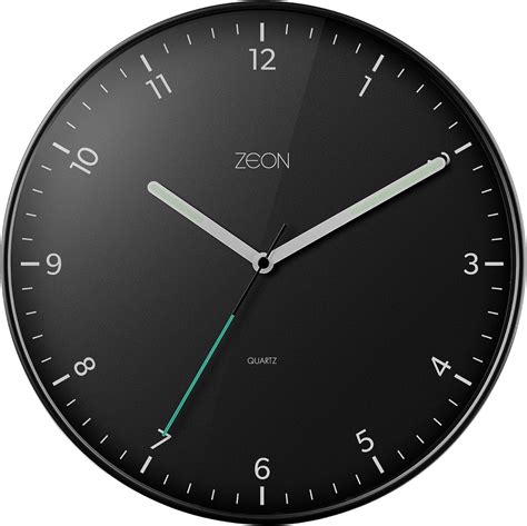 Amazon Braun Classic Large Analogue Wall Clock With Silent Sweep