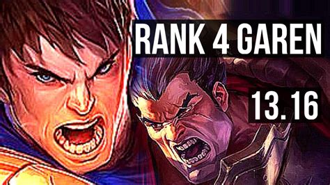 Garen Vs Darius Top Rank Garen Games K Mastery