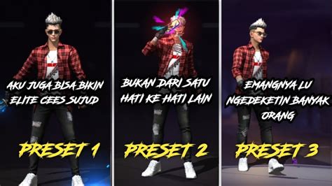 3 PRESET AM FF TERBARU KATA KATA SINDIRAN KATA KATA SAD VIRAL