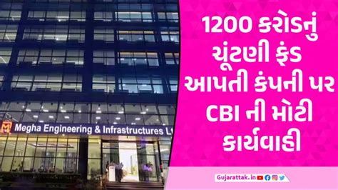 Megha Engineering 1200 કરડન ચટણ ફડ આપનર કપન સમ CBIએ કસ