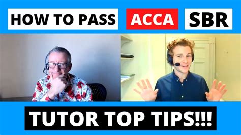 ⭐️ How To Pass The Acca Sbr Exam Sbr Tutor Top Tips ⭐️ Acca Strategic Business Reporting Sbr