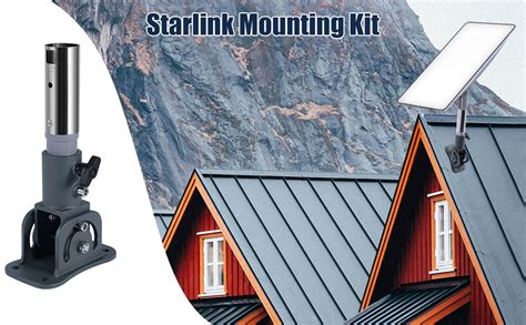 Lkhome Starlink Kit De Montaje Soportes Para Antena Parab Lica