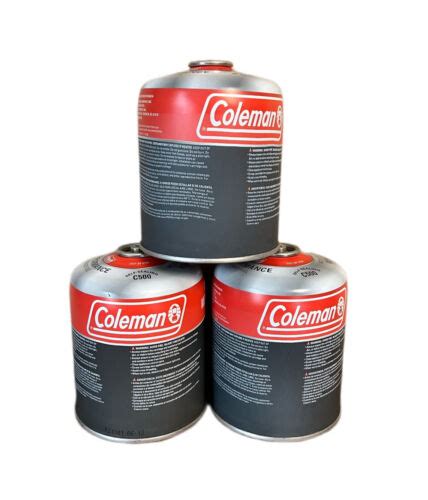 3 Coleman 440g Isobutane Fuel Butane Propane Mix Large Can Camping Survival 76501241938 Ebay