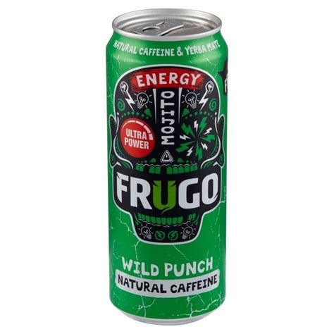 Frugo Wild Punch Mojito Energy Gazowany Nap J Energetyzuj Cy Ml