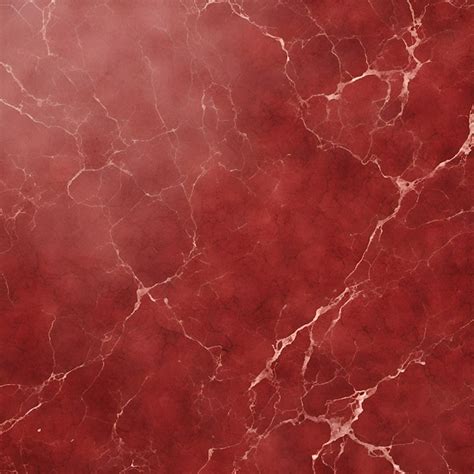 Premium Ai Image Pristine Red Marble Background With Golden Inlays