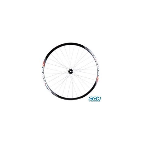 Roue Route Av Axe Traversant Disc Jante Noir Mach Pulse Moy Velox