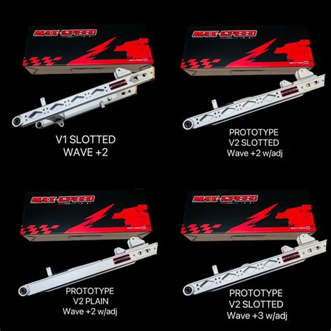 MAX SPEED LIGHTEN SWING ARM ADJUSTABLE 2 3 WAVE XRM RS 110 SYM