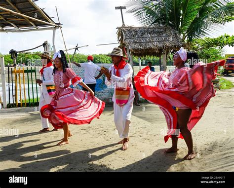 Cartagena Columbia South America Traditional Colorful Folkloric