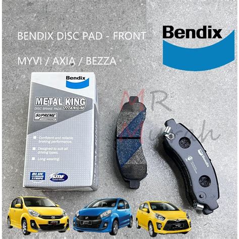 Original Bendix Db2090 Myvi Lagibest Front Brake Pad Iconaxiabezza