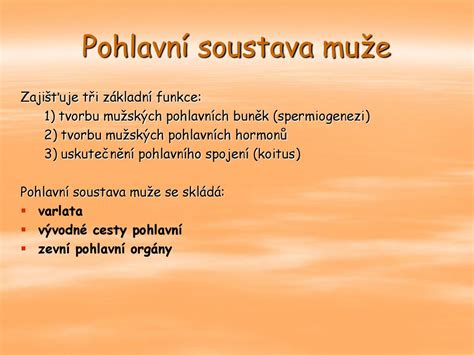 Rozmno Ovac Soustava Ppt St Hnout