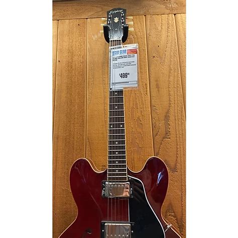 Used Epiphone Es335 Trad Pro Hollow Body Electric Guitar Cherry Guitar Center