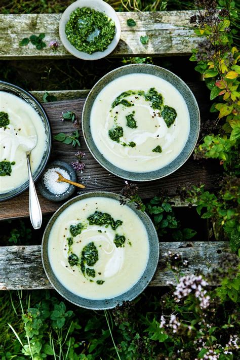 Veggielicious De Petersilienwurzelsuppe Mit Petersilienpesto