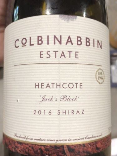 Colbinabbin Jack S Block Shiraz Vivino US