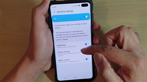 Galaxy S10 S10 How To Enable Disable Battery Power Optimize