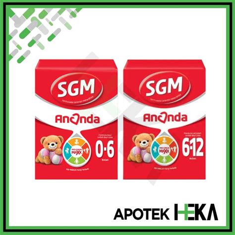 Sgm Ananda G Susu Formula Bayi Lazada Indonesia