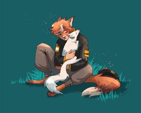 Suns On Twitter Furry Art Fox Boy Minecraft Fan Art