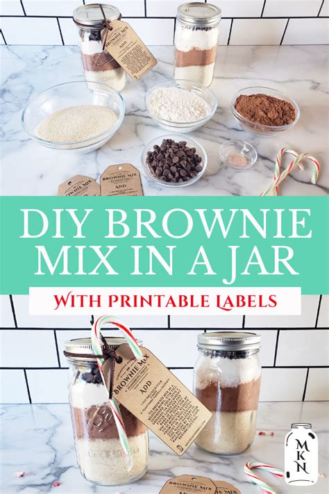 Easy Homemade Brownie Mix In A Jar Artofit