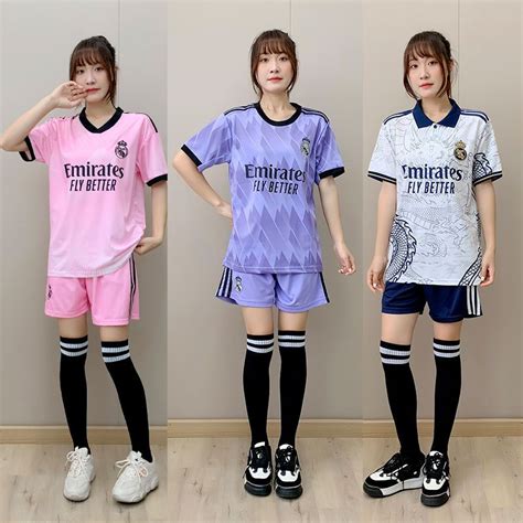 Football uniforms for women, loose suits, student sports training ...