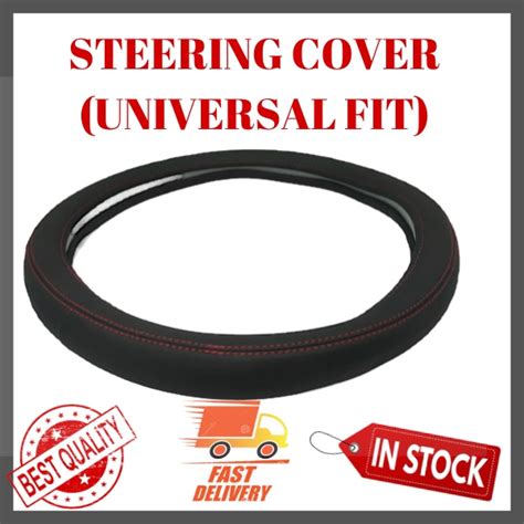 Universal Carbon Fiber Car Leather Steering Wheel Stereng Cover