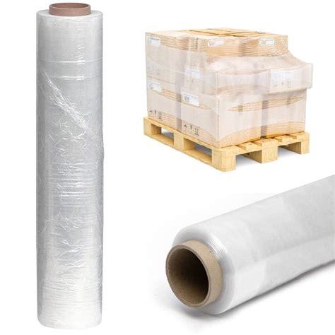 Venuscello Pallet Wrap Stretch Shrink Wrapping Roll 400mm X 250m 30mu