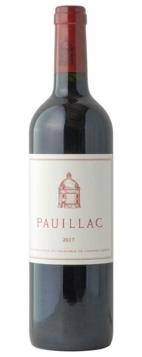 Buy 2017 Pauillac De Chateau Latour Bordeaux Blend 750ml Online