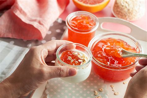 Mermelada De Pomelo Rosa Con Yogur La Vida Sabe Mejor