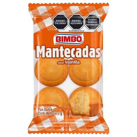 Pan Dulce Mantecadas Vainilla Bimbo G Soriana