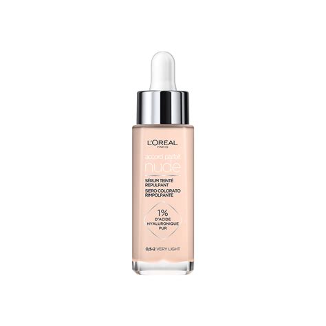 Сыворотка тональная для лица L Oreal Paris Accord Parfait Nude гиалуроновая тон 0 5 2 купить в
