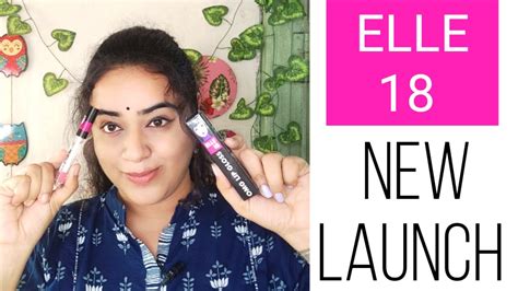 Elle 18 New Launch Omg Lip Gloss Review Youtube