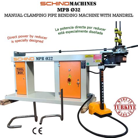 Mandrel Pipe And Tube Bending Machine Mpb Semi Automatic