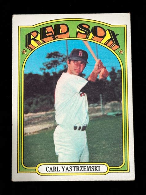 Lot Topps Carl Yastrzemski Hof