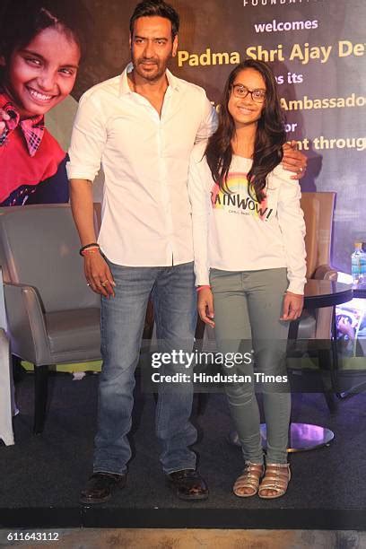 Bollywood Actor Ajay Devgn Launches She Can Fly Ccampaign With Daughter