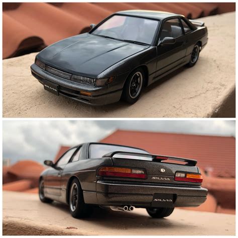 Finished Building The Aoshima Nissan Silvia S13 R ModelCars