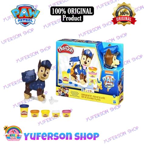 Jual Play Doh Paw Patrol Rescue Ready Chase Playset Shopee Indonesia