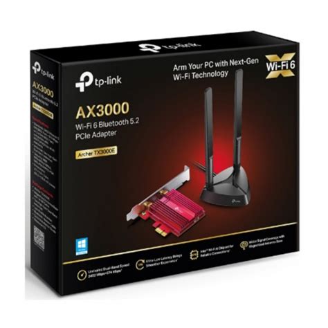 TP Link Archer TX3000E AX3000 Wi Fi 6 Bluetooth 5 2 PCIe Adapter