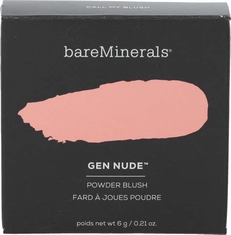 BareMinerals Gen Nude Powder Blush Call My Blush Bol