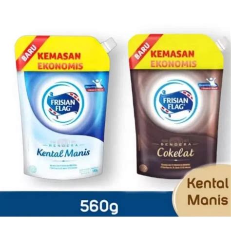 Frisian Flag Susu Kental Manis Plain Chocolate Cocopandan G Full