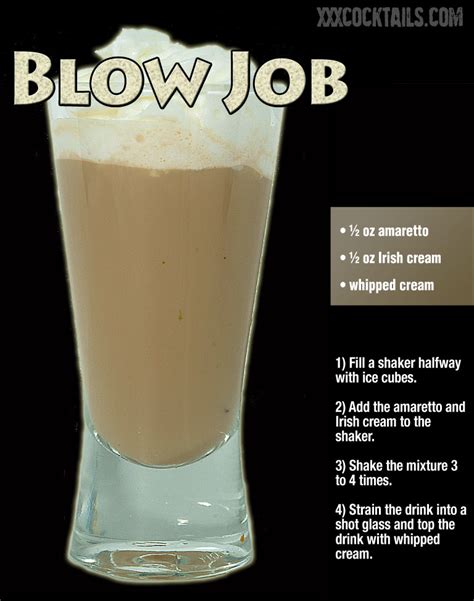 Blow Job Pocket Cocktails