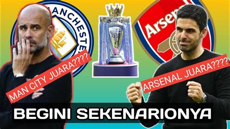 Ini Seharusnya Agar Arsenal Dan Manchester City Juara Liga Inggris Adu