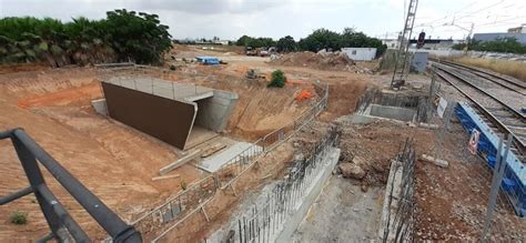 Ejecuci N Paso Inferior Ferrocarril En Paiporta Lic Levantina