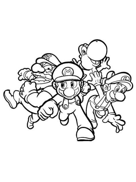 Desenhos De Mario Bros Para Imprimir E Colorir Pop Lembrancinhas